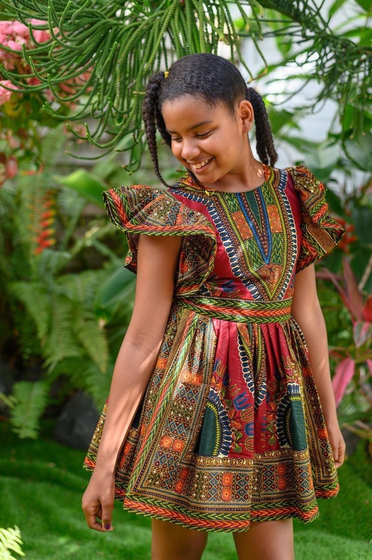Simple Ankara Styles for 15-Year-Old Girl