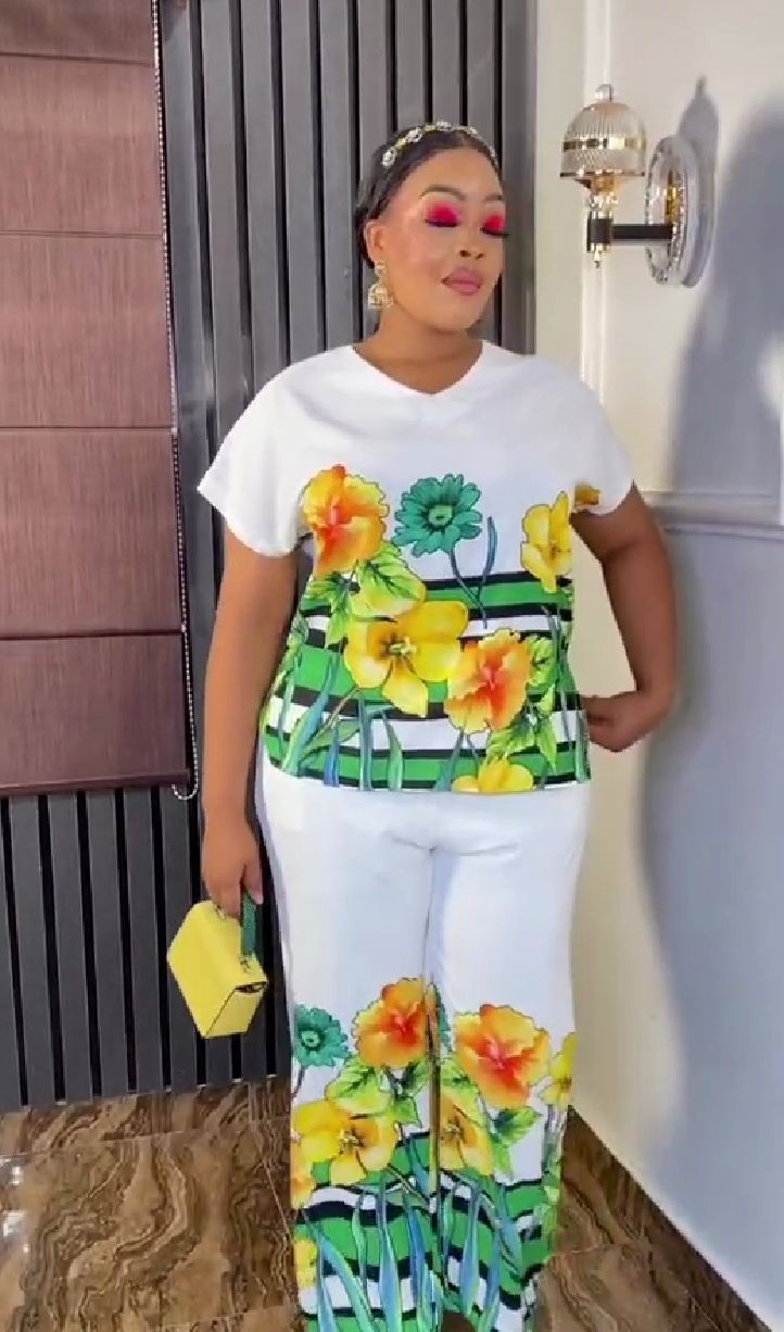Plus Size Trousers and Top Styles 