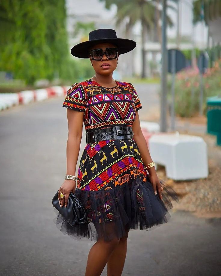 Long Ankara Gown Styles 