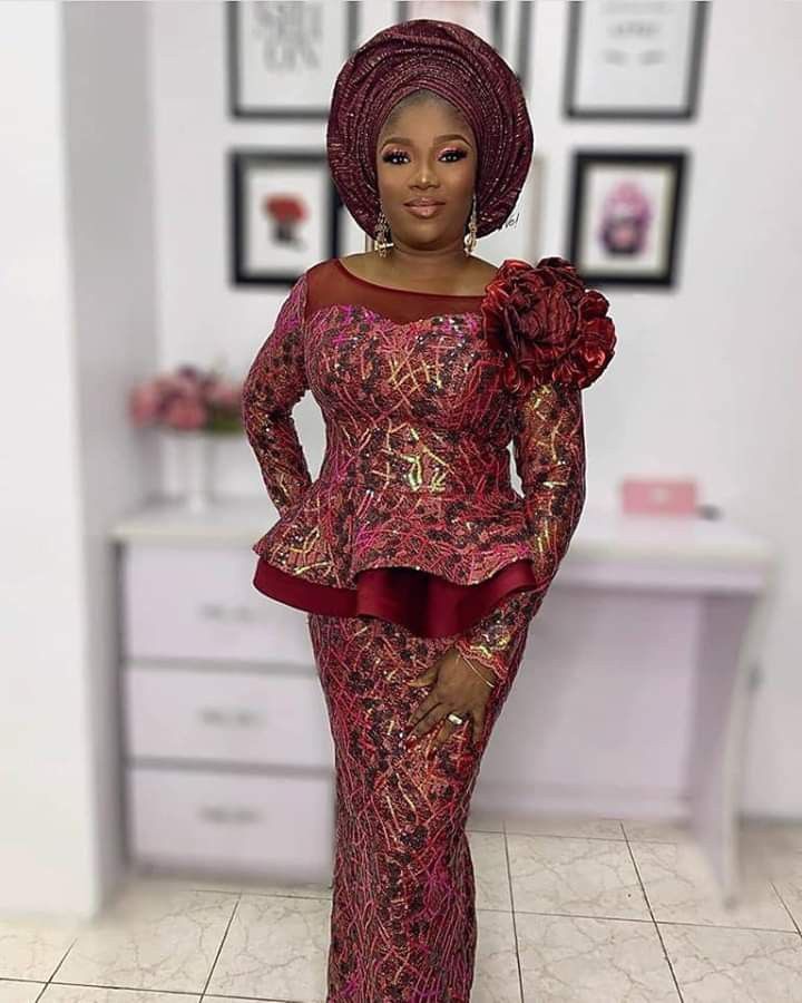 Sequin Skirt and Blouse Styles 