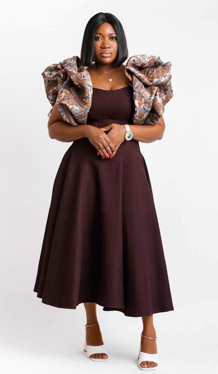 Long English Gown Styles 