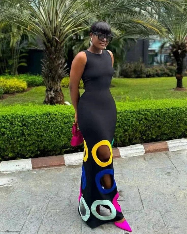Long Office Gown Styles 