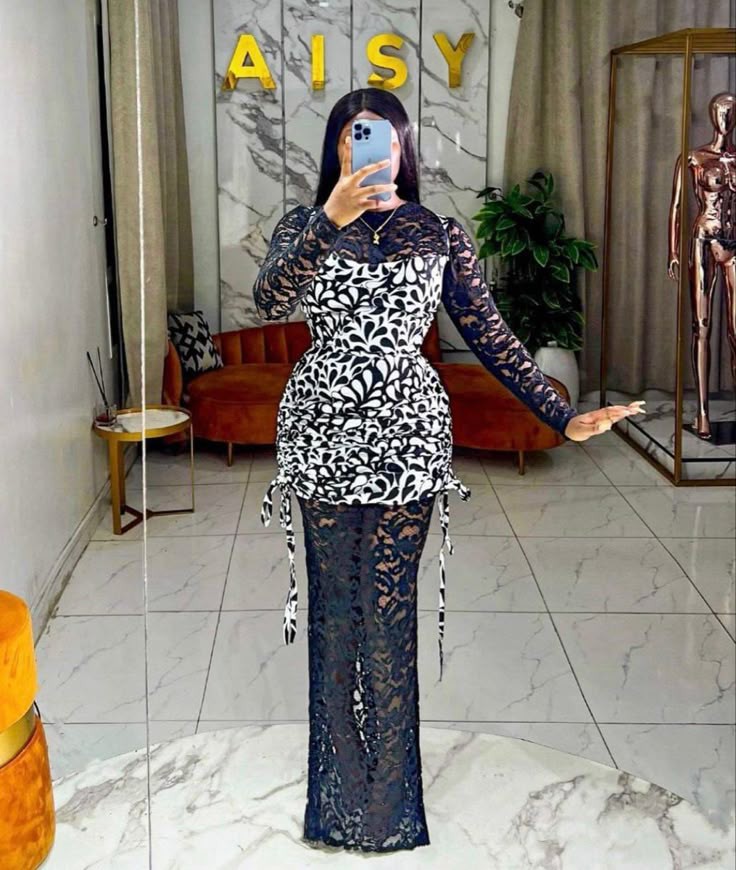Kampala Long Gown Styles 