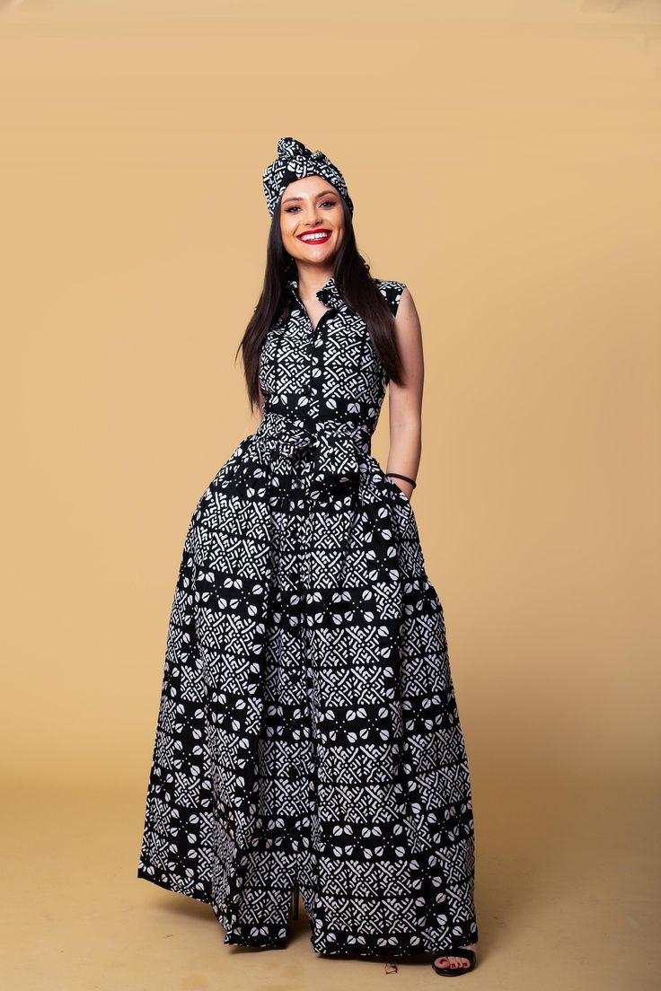 Long Free Gown, Ankara Styles 