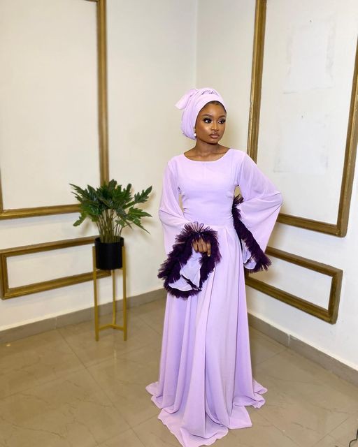 Chiffon Office Gown Styles