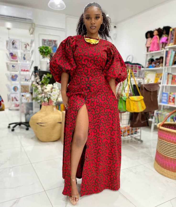 Ankara Free Gown 