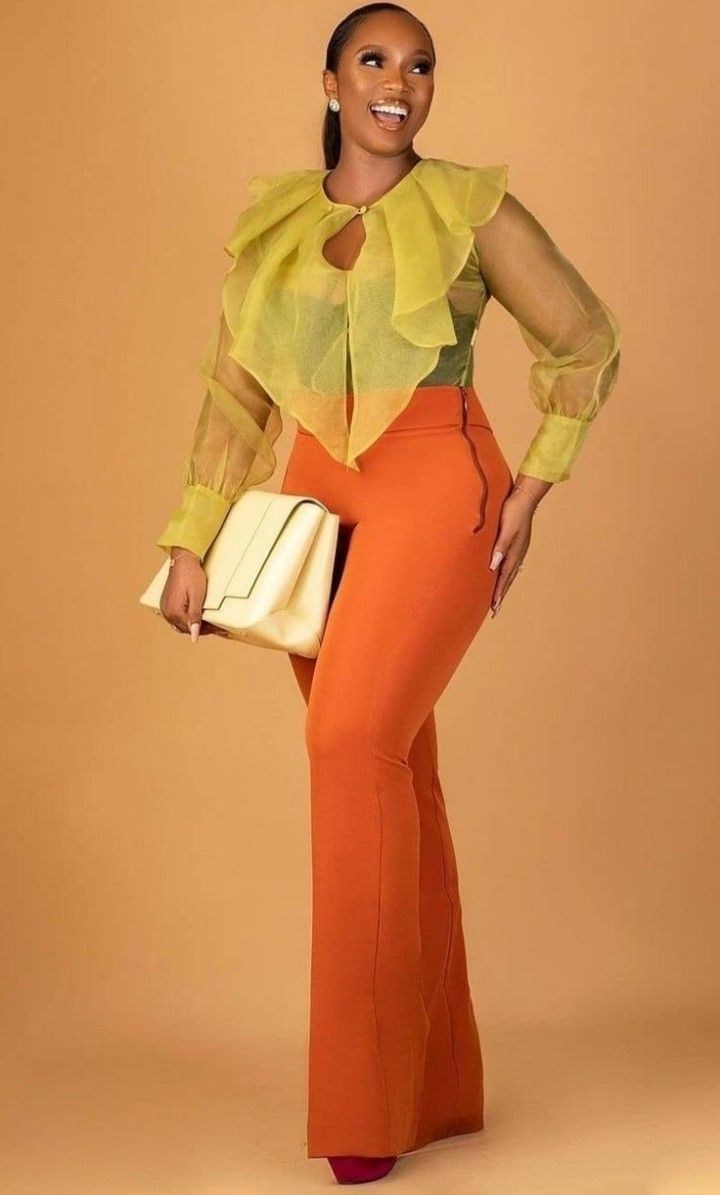 Organza Peplum Top Styles 