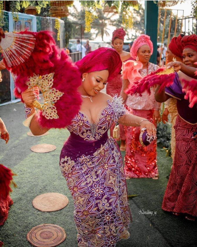 Igbo Traditional Wedding Gown Styles 
