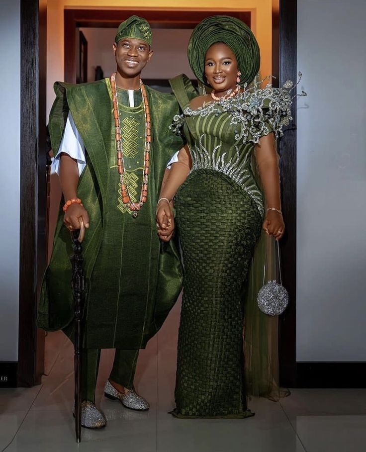 Yoruba Traditional Wedding Gown Styles 