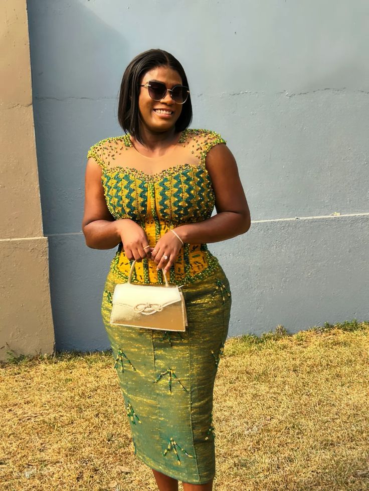 Kente Top for Ladies 