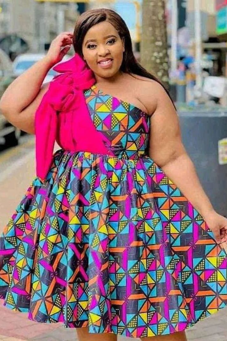 Peplum Ankara Styles for Big Tummy Ladies 