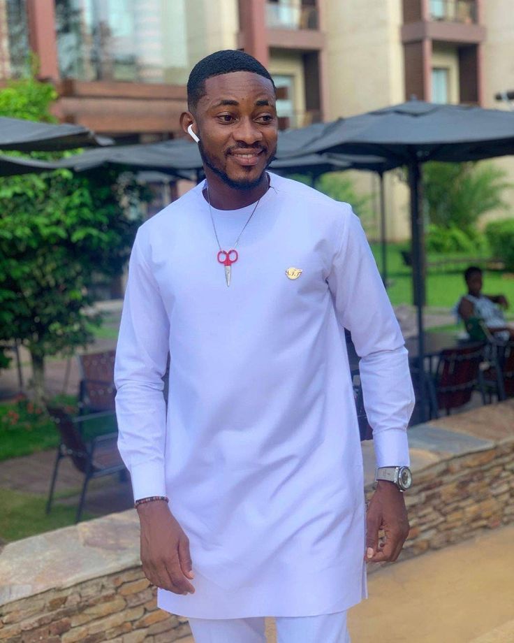 White Senator Styles for Men
