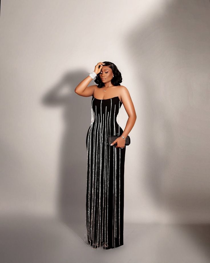 Black Dinner Gown Styles 