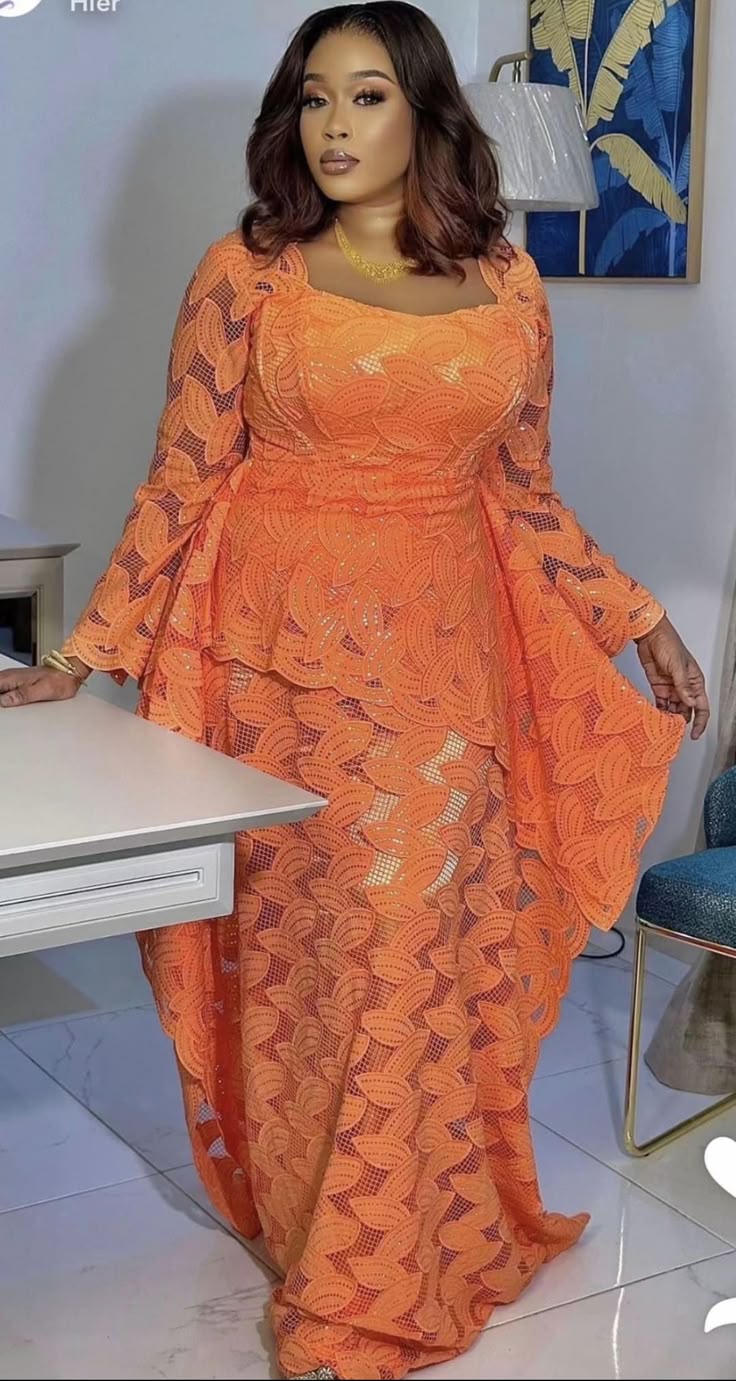 Styles for Cord Lace Long Gown