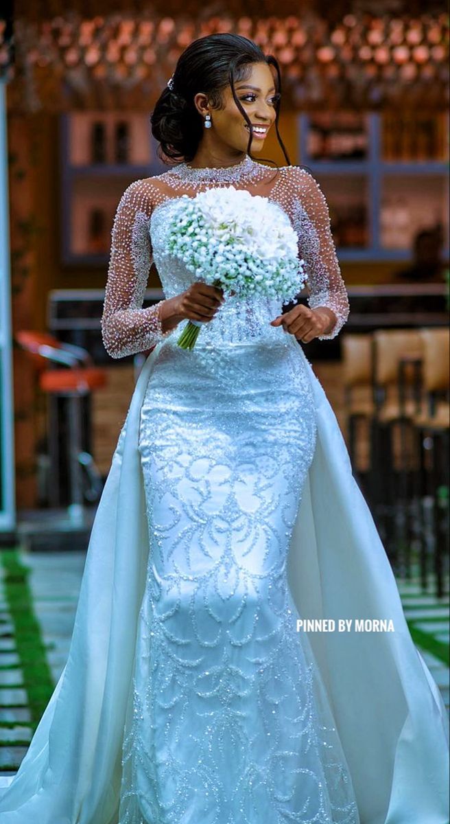 Decent Wedding Gowns in Nigeria 