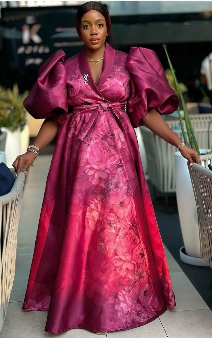 Brocade Gown Styles 