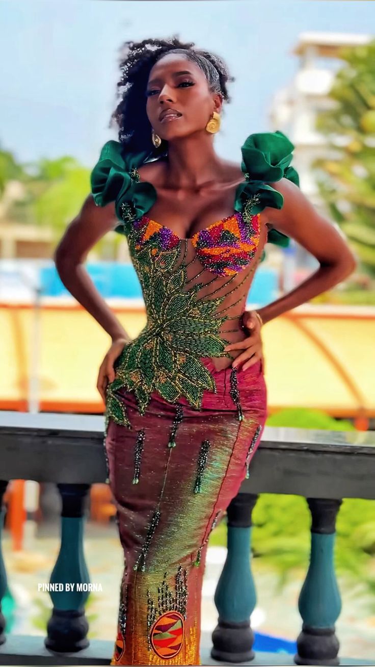 Kente Top for Ladies 