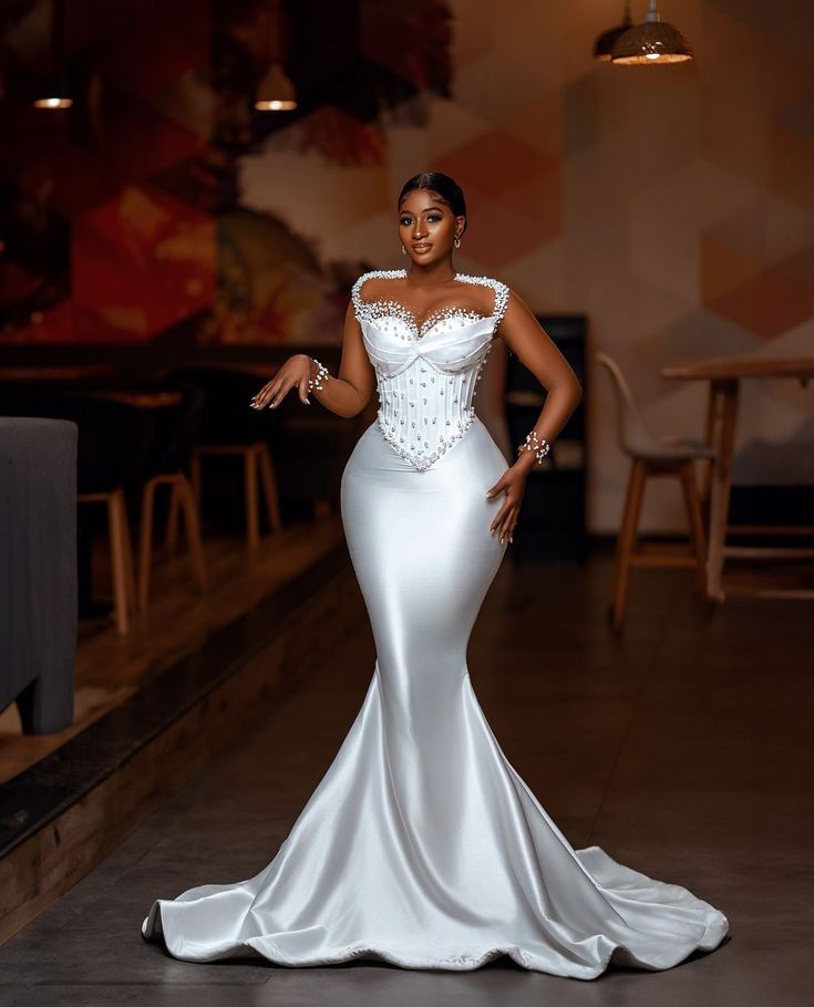 Decent Wedding Gowns in Nigeria 