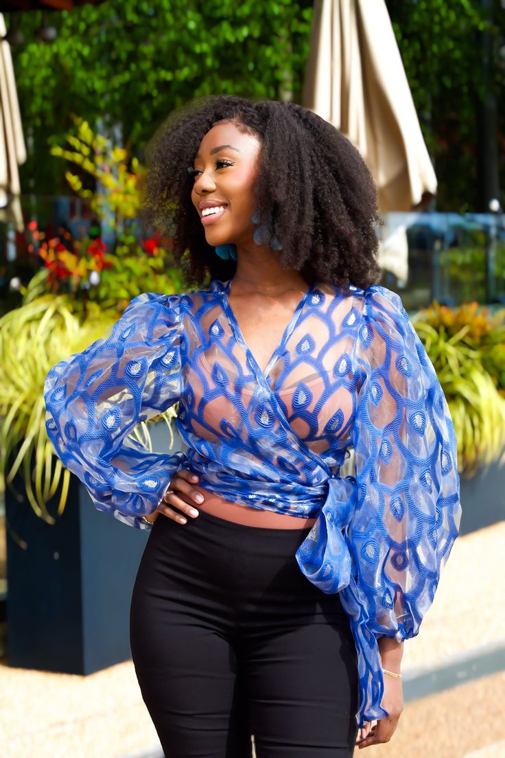 Organza Top Styles for Wedding 
