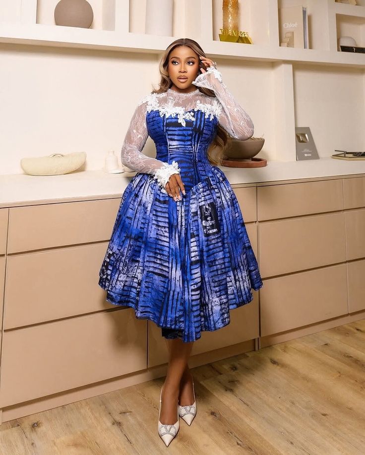 Ankara Short Gown Styles