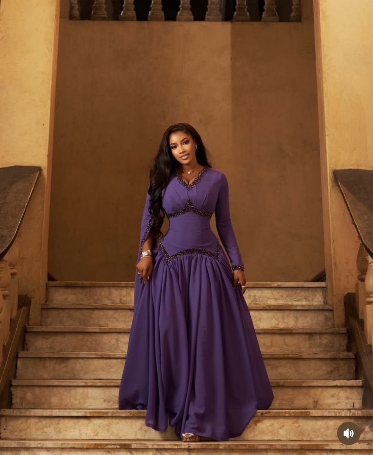 Simple Dinner Gown Styles 