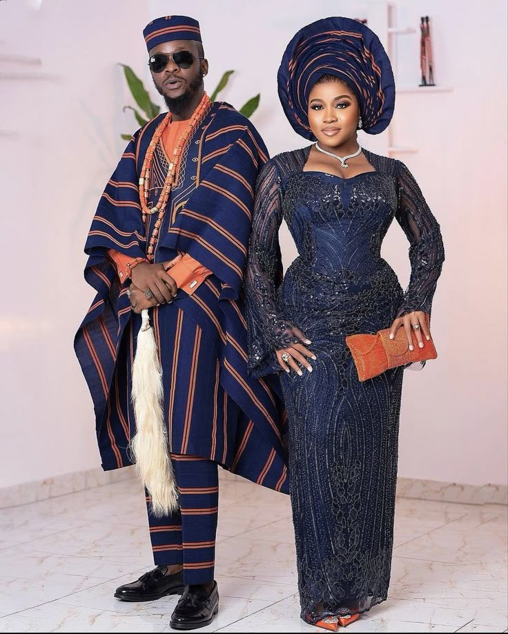 Yoruba Traditional Wedding Gown Styles 