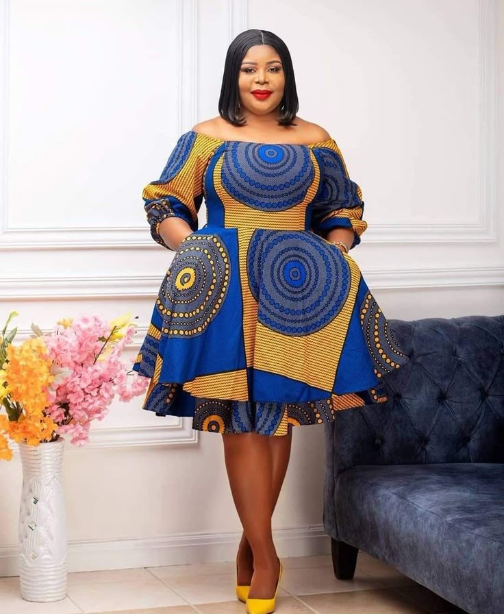 Ankara Styles for Big Tummy Ladies