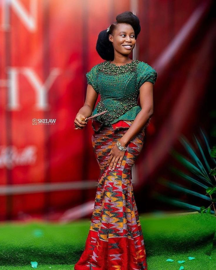 Kente Dress Styles for Wedding