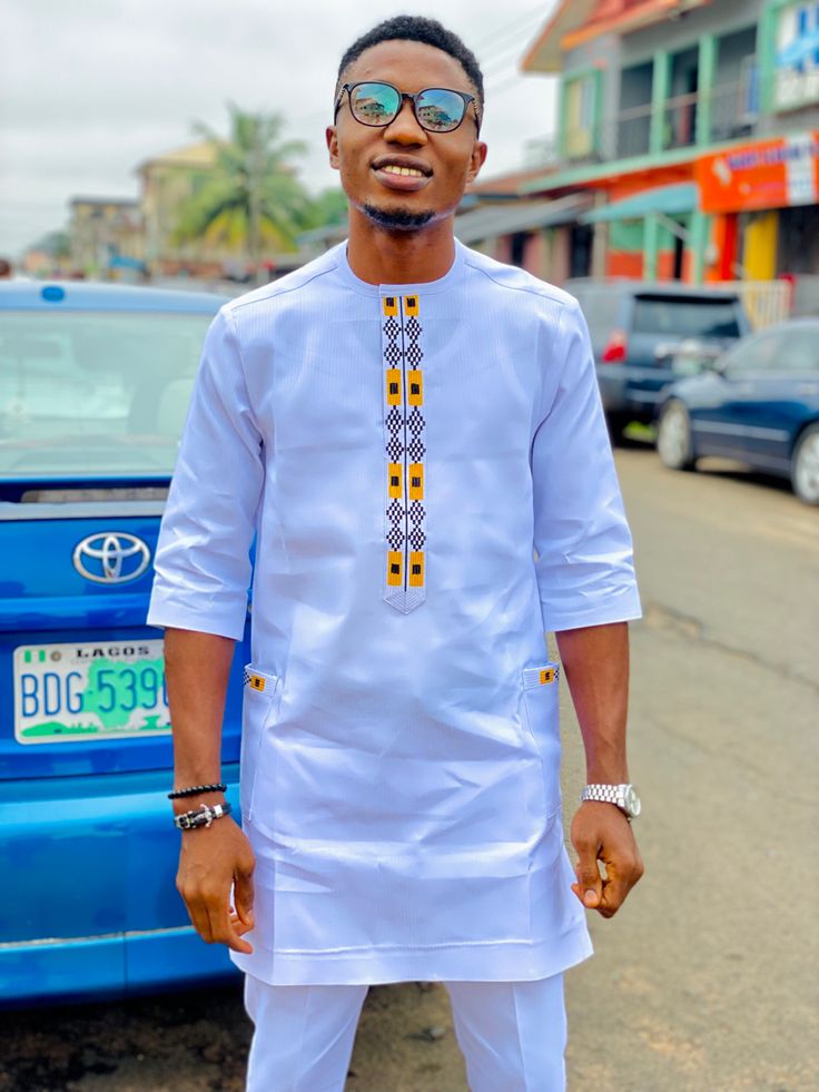 White Senator Styles for Men
