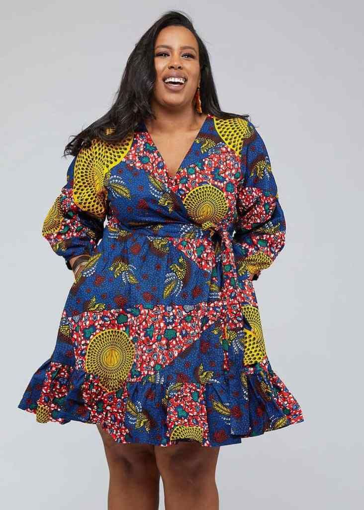 Peplum Ankara Styles for Big Tummy Ladies 