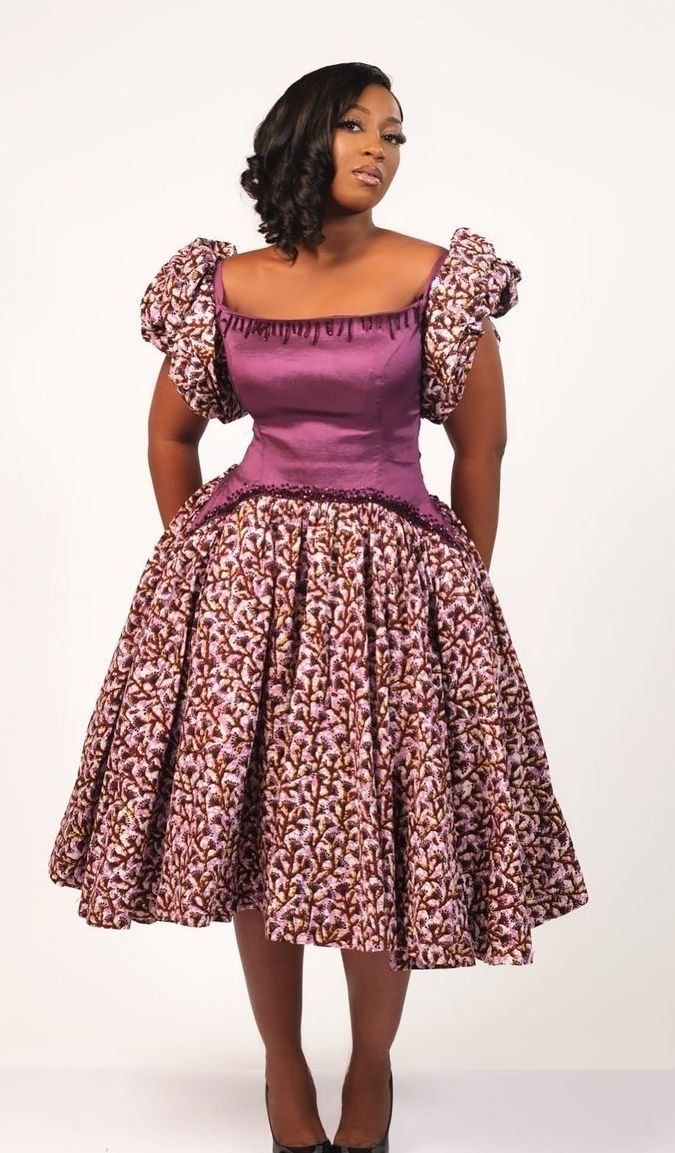 English Flare Gown Styles for Ladies