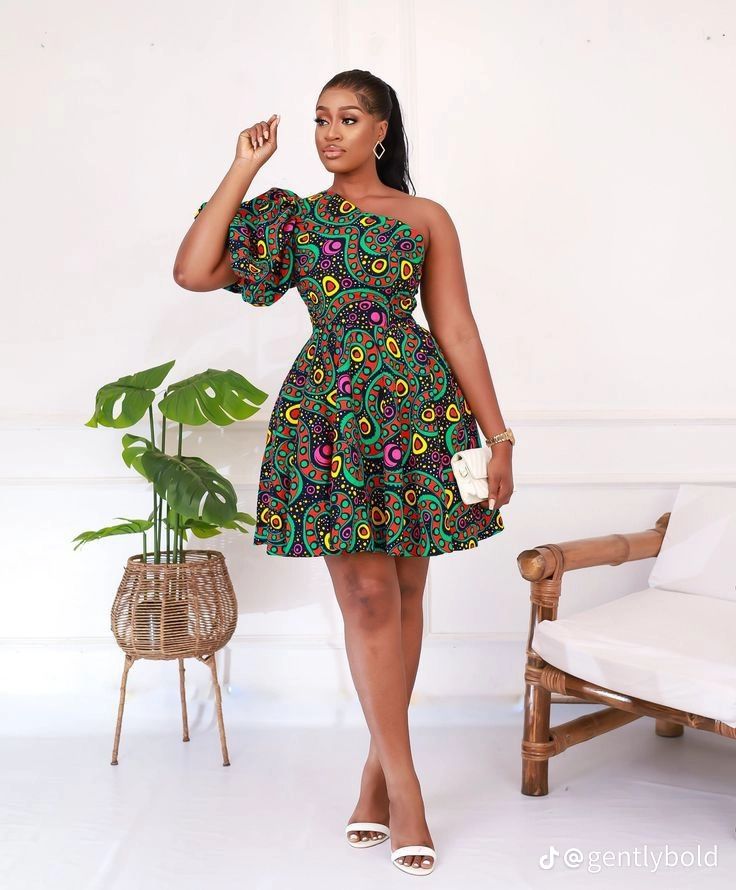 Crazy Ankara Short Gown Styles 