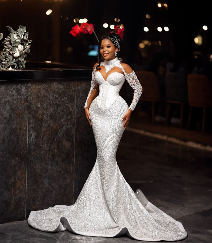 Long Wedding Gown Styles 