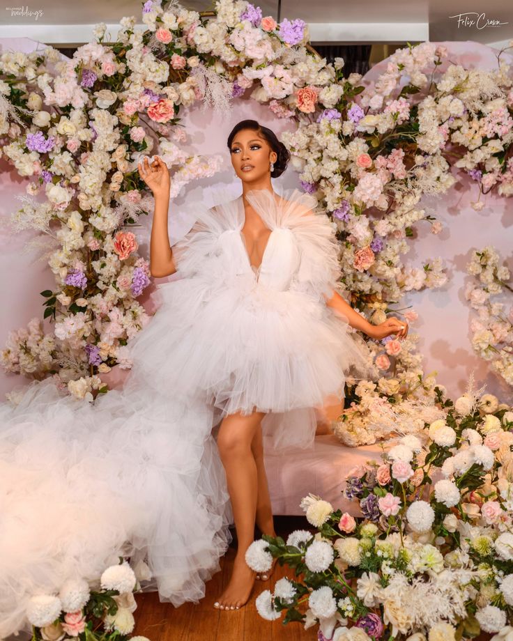Bridal Shower Dresses in Nigeria 