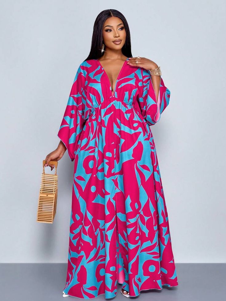 Long Flare Gown Styles 