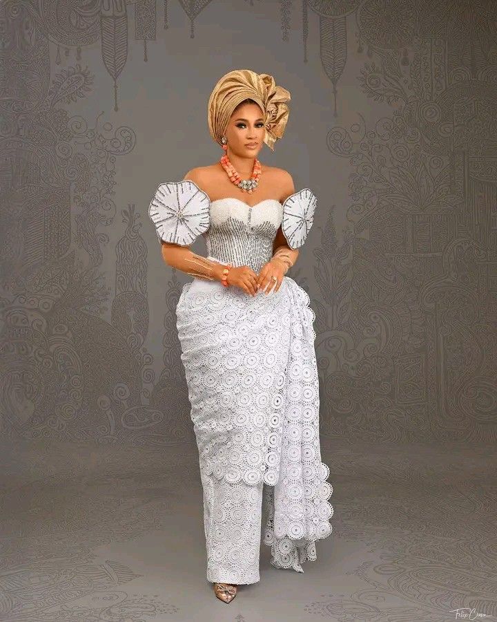 Styles for Cord Lace Long Gown