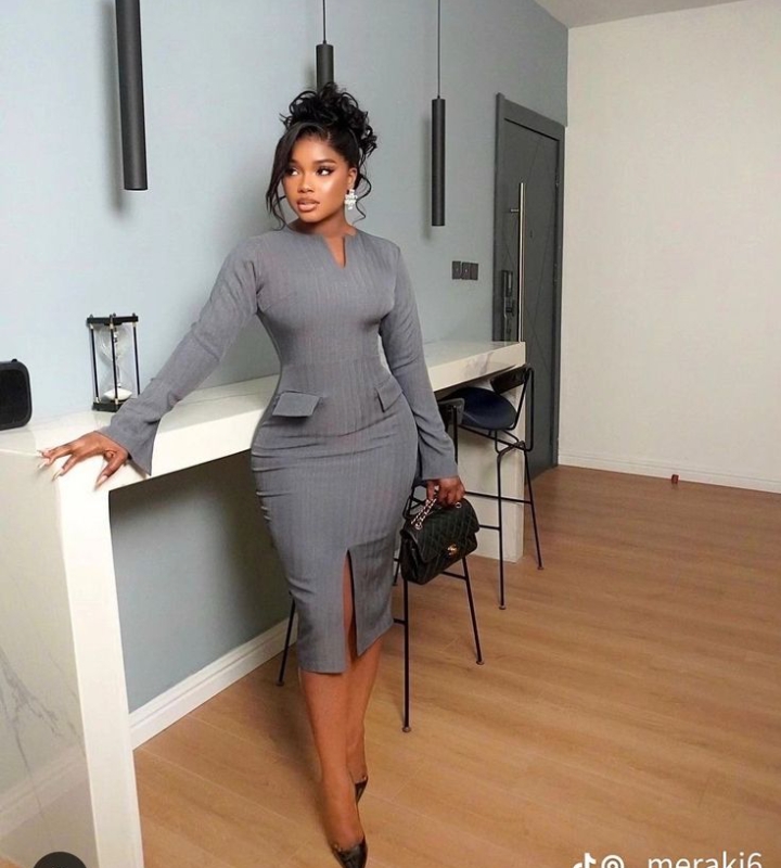 Simple Classy Corporate Gown Styles 