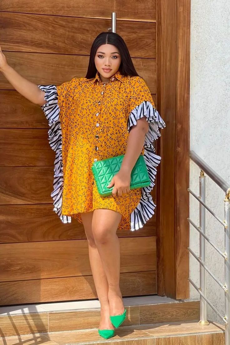 Ankara Short Gown Styles