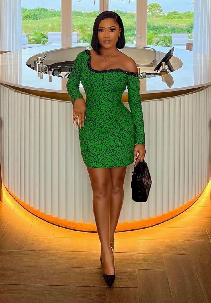 Ankara Short gowns