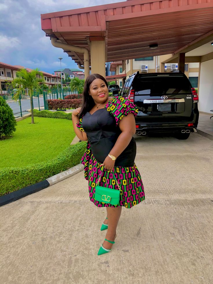 Ankara Styles for Big Tummy Ladies