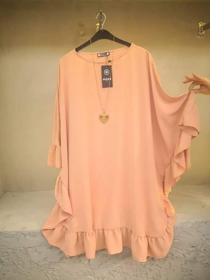 Short Crepe Material Gown Ideas 