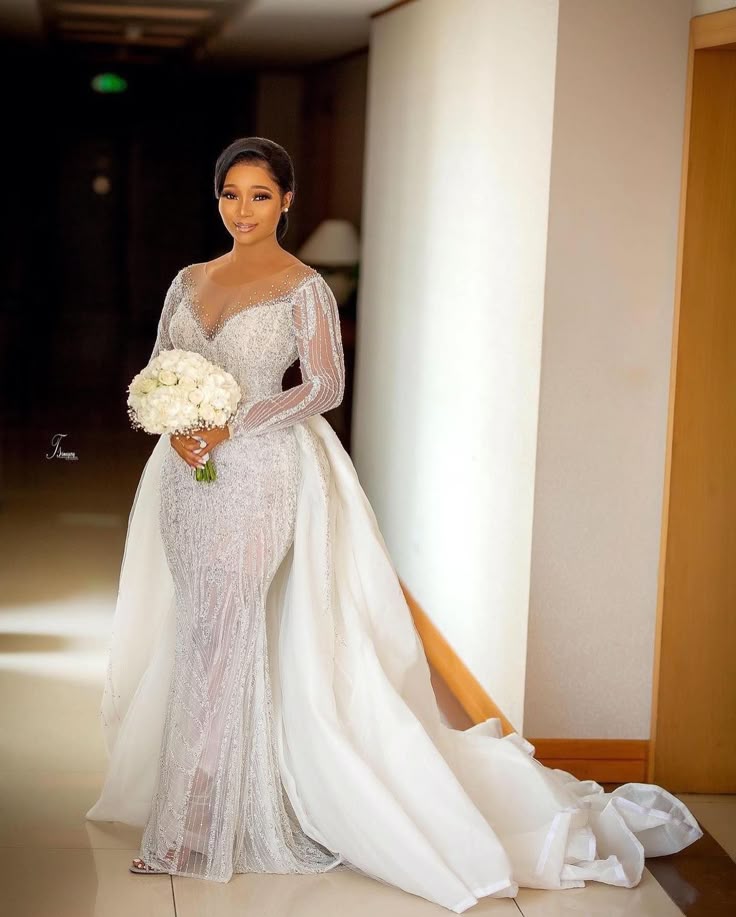 Decent Wedding Gowns in Nigeria 