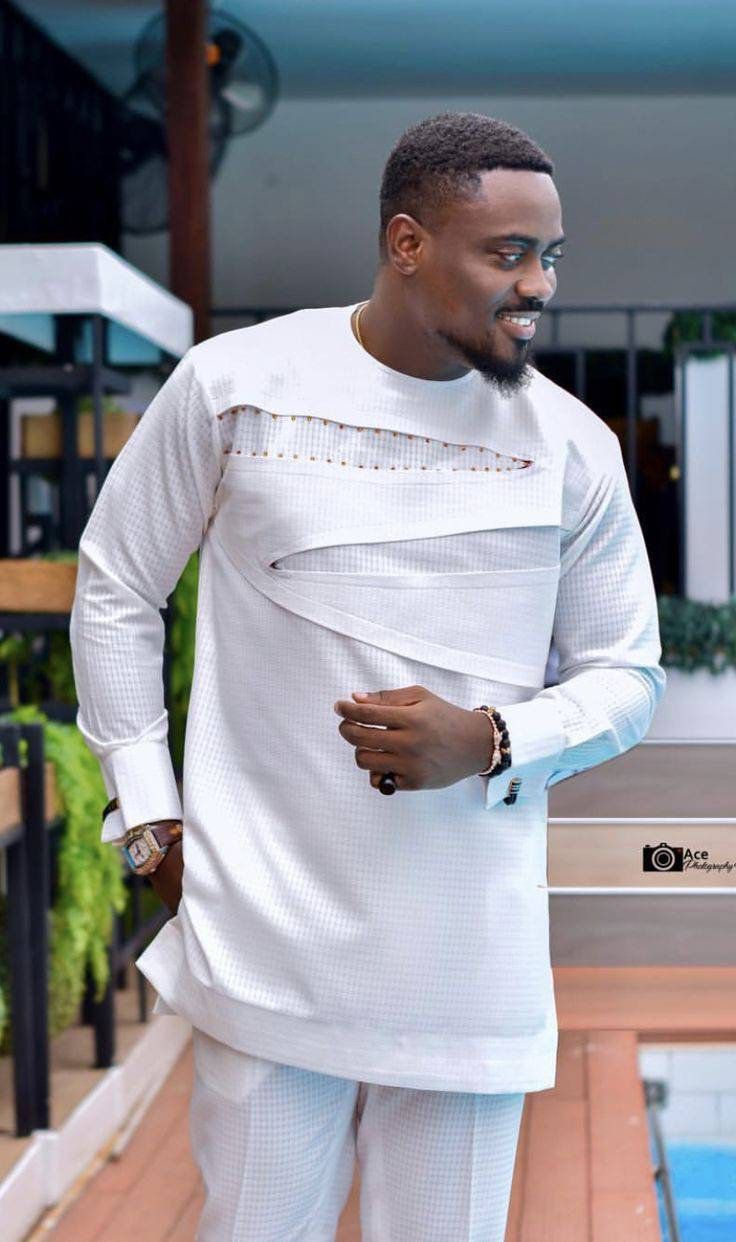 Simple White Senator Styles for Men 