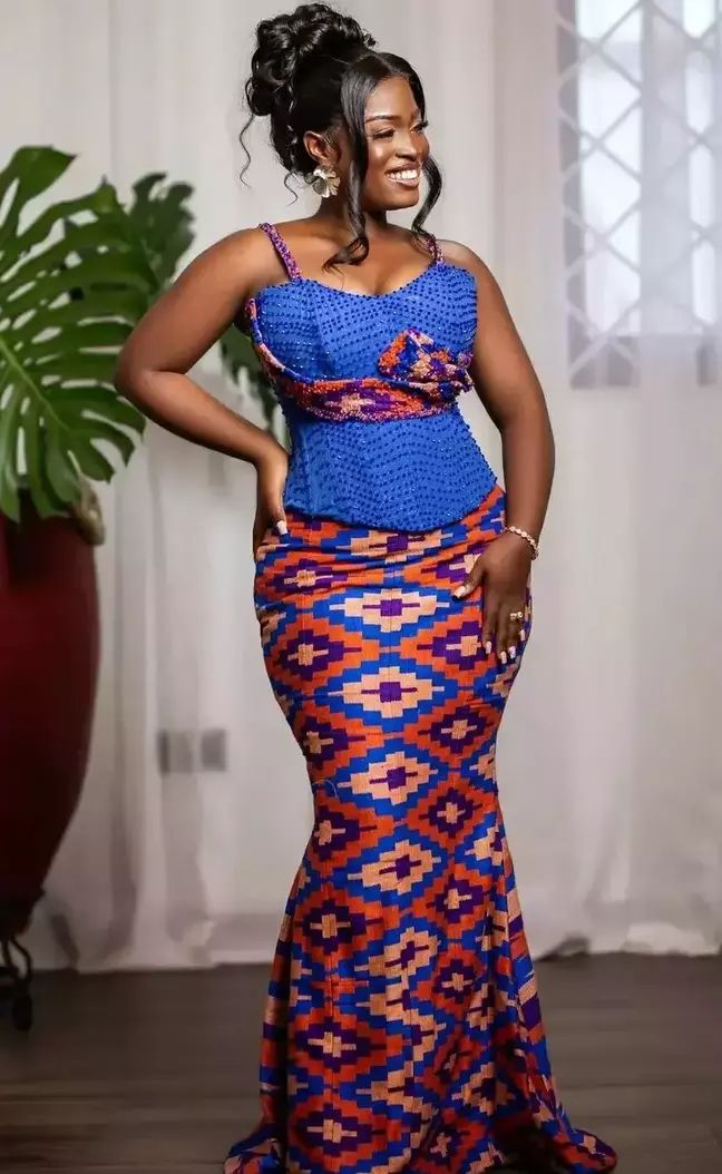 Kente Top for Ladies 