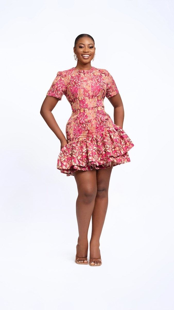 Ankara Short gowns