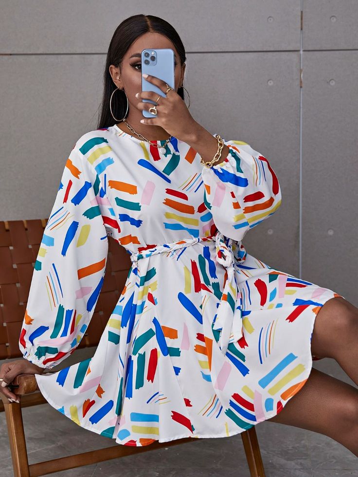 Short English Flare Gown Styles with Material 