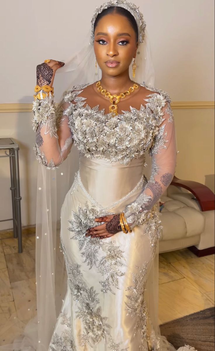 Hausa Traditional Wedding Gown Styles 
