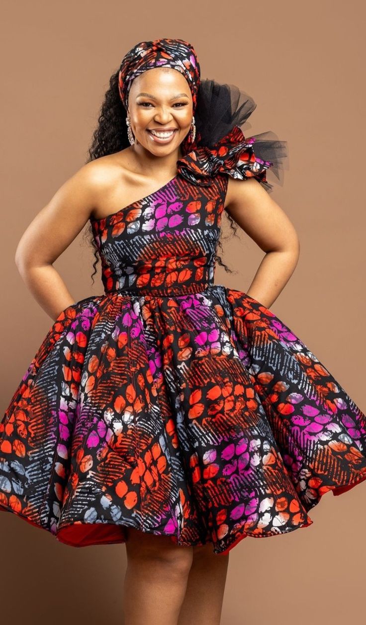 Ankara Short gowns
