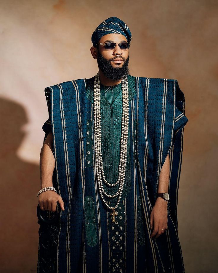 Yoruba Traditional Wedding Outfits for Men 