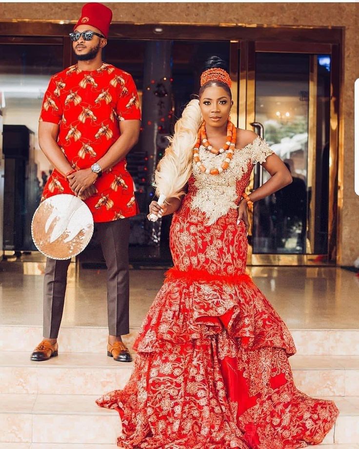 Igbo Traditional Attire for First Outing